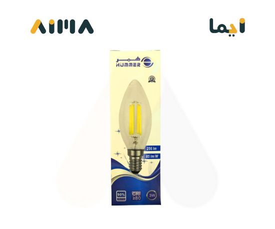 صورة همر لمبة ليد بلحه عيدان أصفر E14